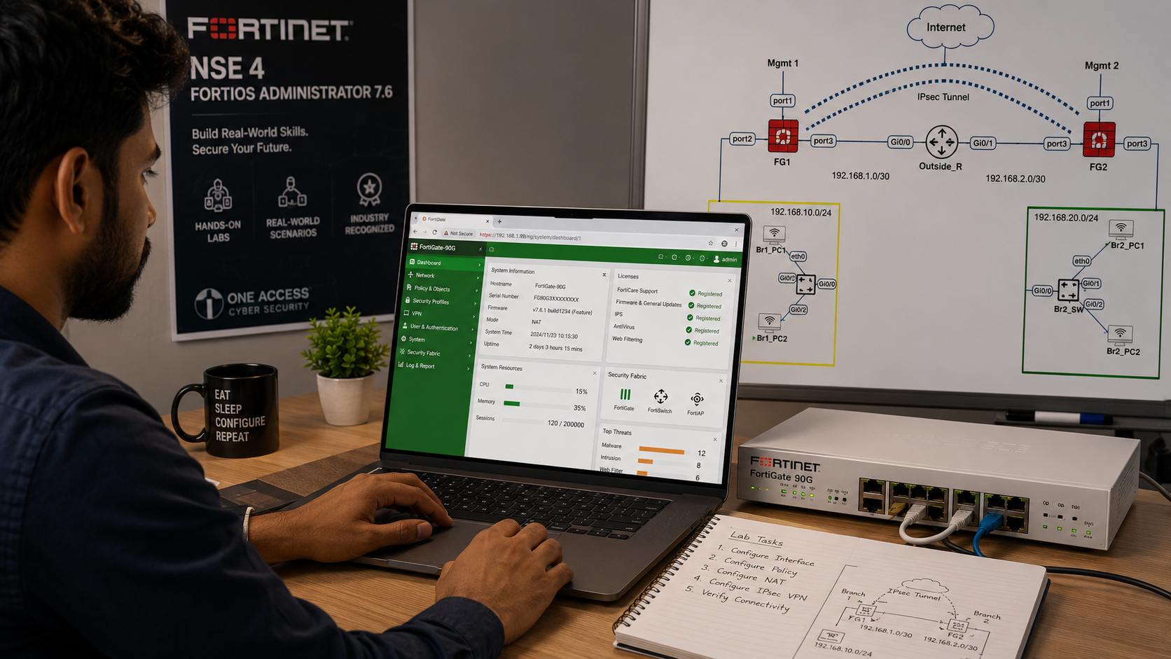 Fortinet Firewall Administrator